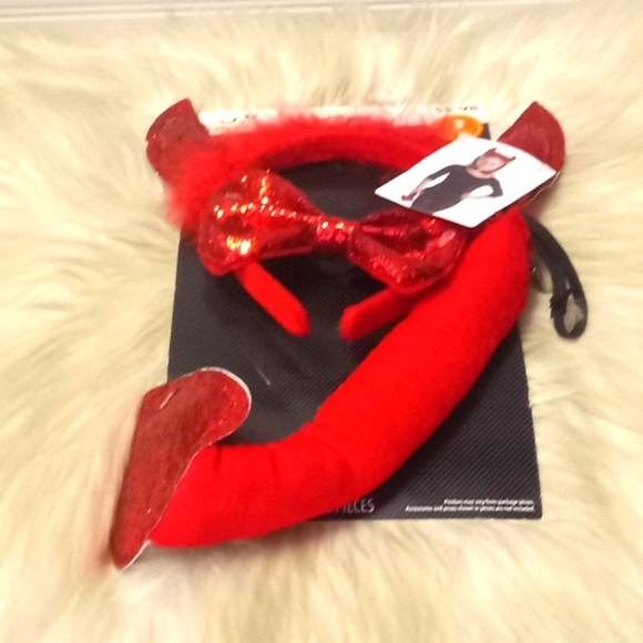 Halloween Devil Kit- 3 Pc Accessories - Picture 10 of 12